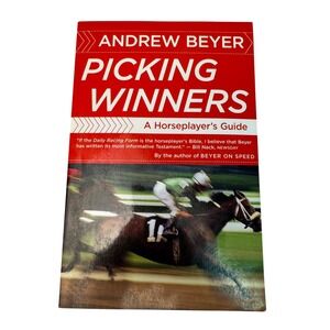 Picking Winners: A Horseplayer's Guide by Andrew Beyer Horse Racing Betting Book